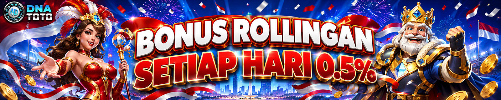 BONUS ROLLINGAN TERBESAR