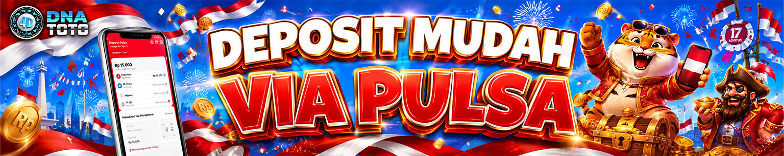 DEPOSIT VIA PULSA